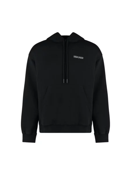 Bluza z kapturem Marcelo Burlon z kapturem z nadrukiem czarna