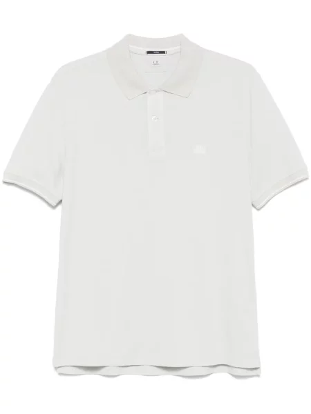 Polo C.p. Company cu broderie albastru