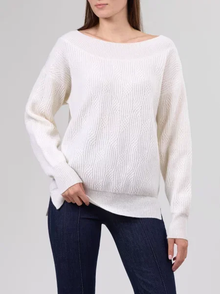 Светр Panicale Cashmere білий