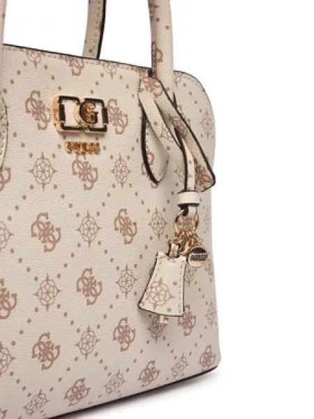 Torbica Guess Emelie Logo Écru