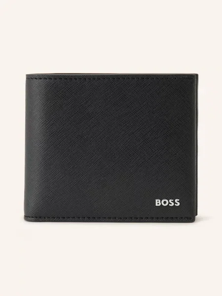 Boss Peněženka Northon / stříbrná černá