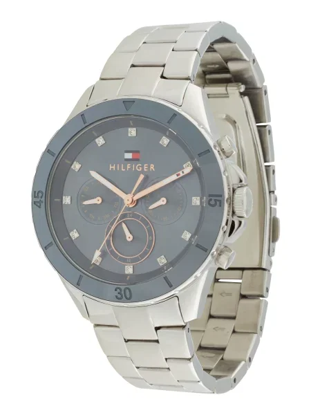 TOMMY HILFIGER Ceas analogic MELLIE auriu / metalic / argintiu gri