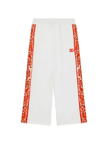 Pantaloni copii Dolce & Gabbana alb