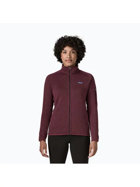 Bluză de trekking pentru femei Patagonia Better Sweater berry fig