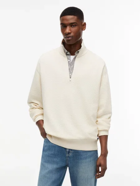Palton Tommy Jeans bej
