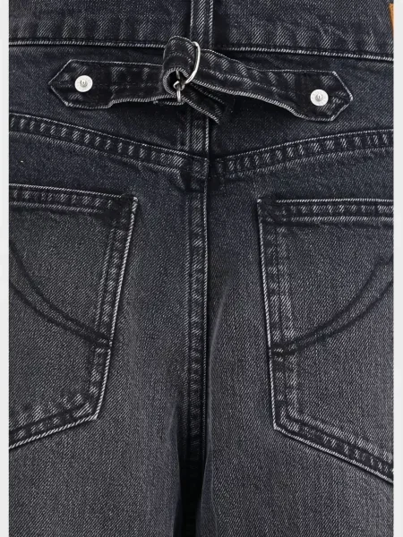 Pantaloni Kenzo cu cataramă gri