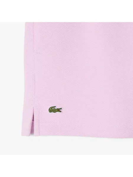 Lacoste Szorty Z Piki Double Face różowe