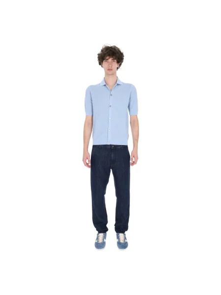 Sweter Ballantyne niebieski