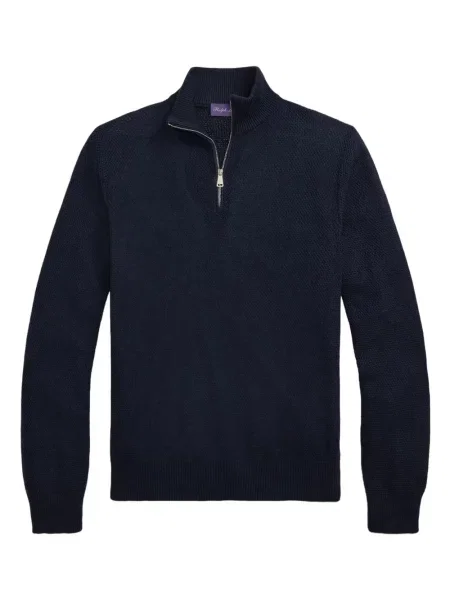 Pulover Ralph Lauren Purple Label tricotate albastru