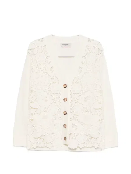 Cardigan Ermanno Firenze din dantelă