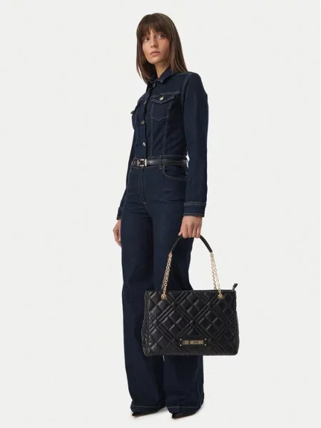 LOVE MOSCHINO Torbica crna