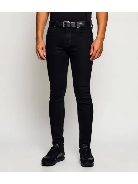 Guess Jeans Farmer Sötétkék Skinny Fit fekete