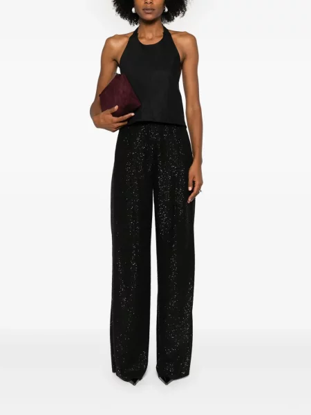 Pantaloni Max Mara negru
