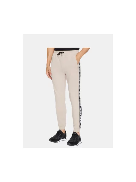 Pantaloni Guess maro