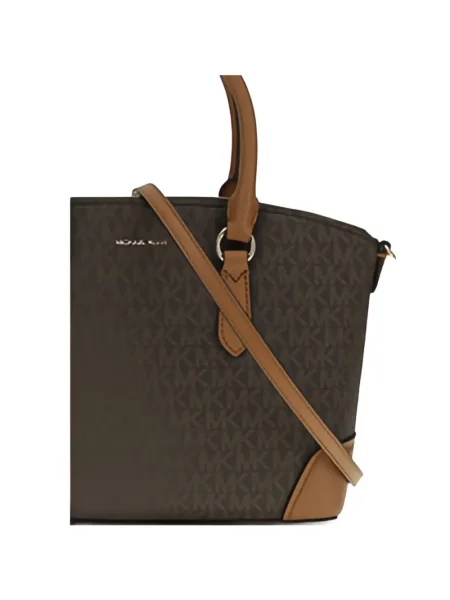 Geantă Michael Kors cu imagine maro