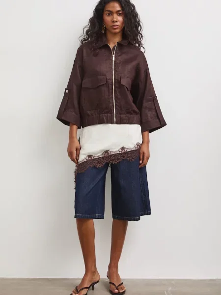 Medicine bomberka lniana brązowa