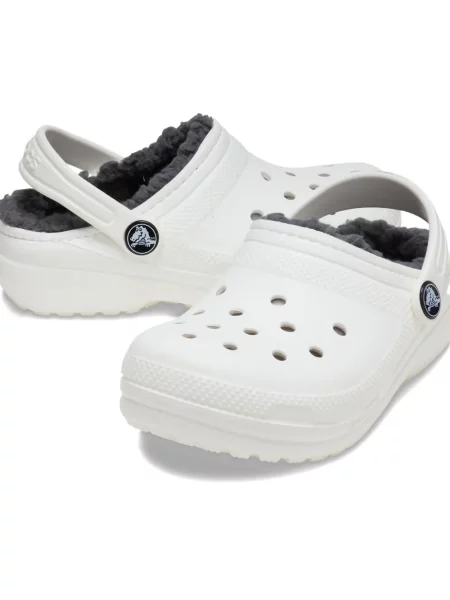 Chodaki dziecięce Crocs białe