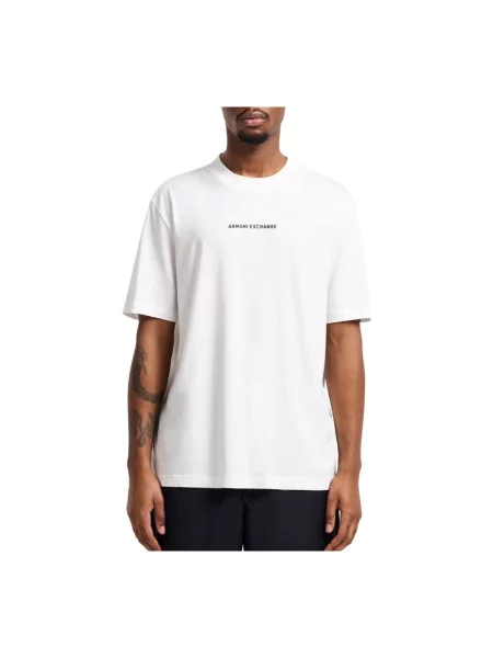 Tricou Eax alb