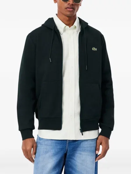 Флийс класически полар Lacoste зелено