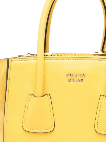 Чанта Prada жълто