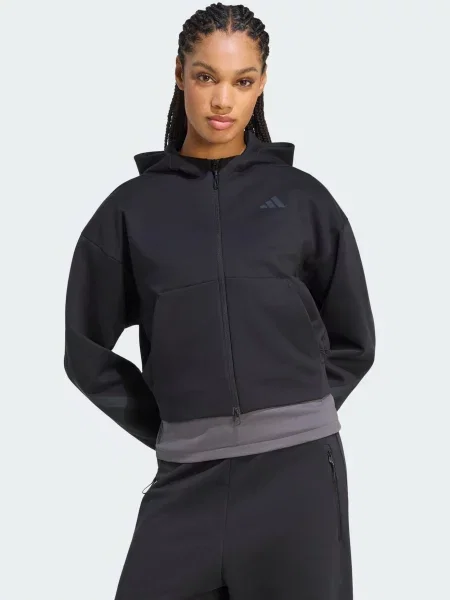 Geacă Adidas Sportswear negru