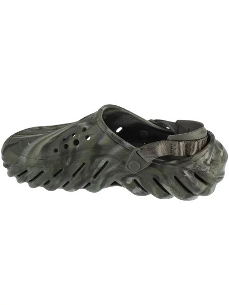 Pantofle Crocs olivový