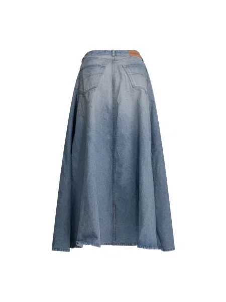 Spódnica maxi Balenciaga niebieska