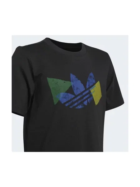 Gyerek póló Adidas fekete