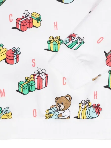 Bluza dziecięca Moschino biała