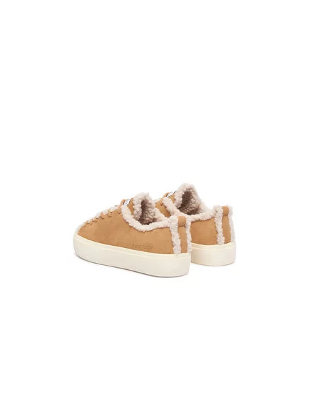 Sneakersy Inuikii Shearling Low béžová