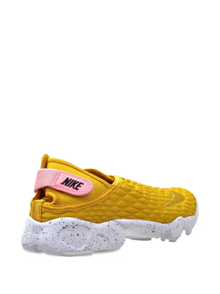Klapki Nike skórzane kopertowe szare