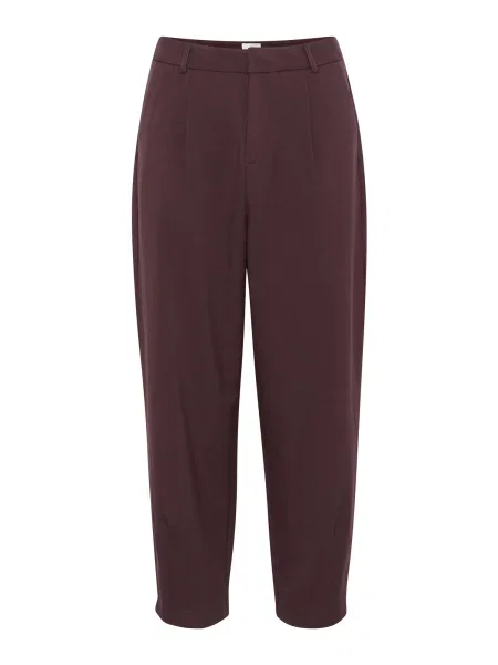 Kaffe Pantaloni cutați KAMerle' maro