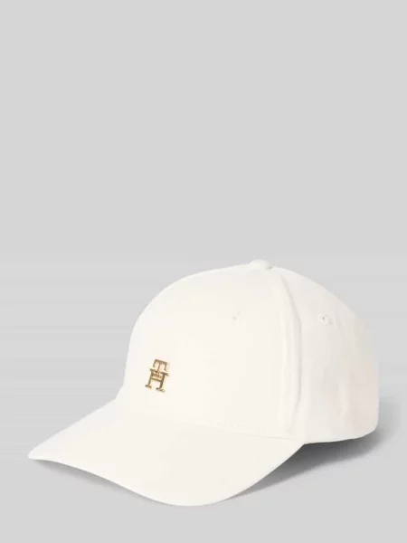 Tommy Hilfiger Czapka z daszkiem Th Elevated Chic Cap biały