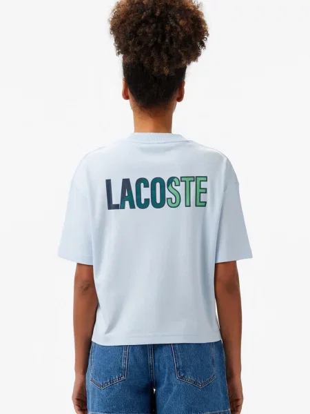 Футболка Lacoste блакитна