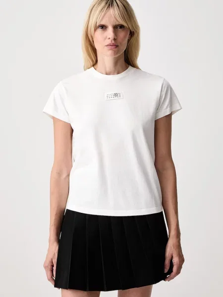 Maison Margiela tričko bílé