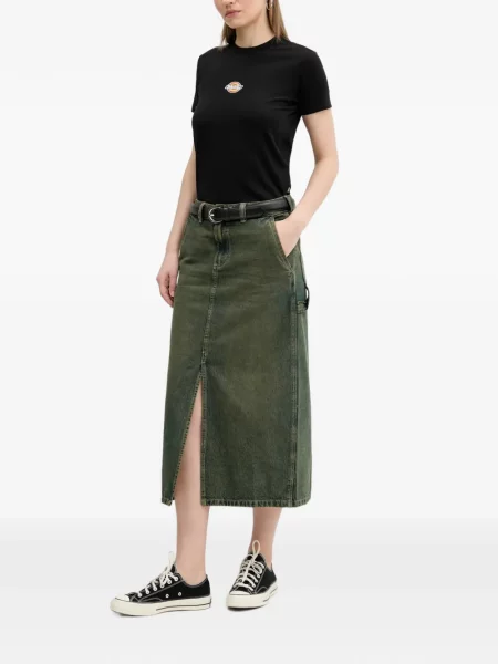 Fustă din denim Dickies verde