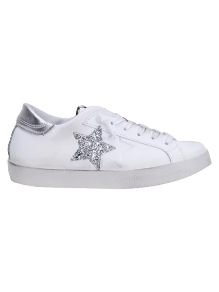 Sneakersy 2star skórzane białe