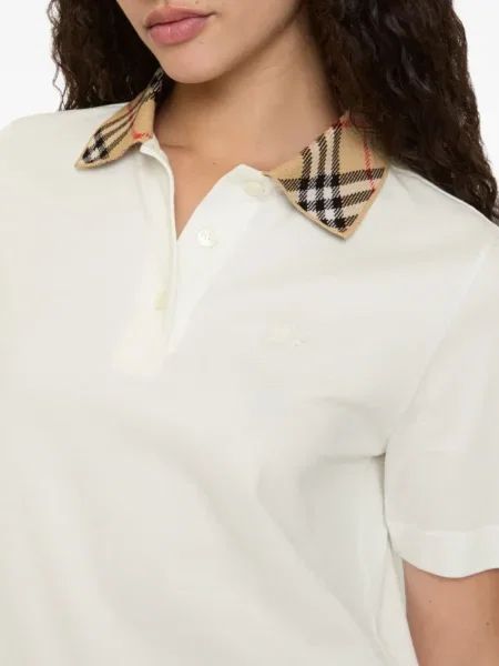 Polo Burberry în carouri
