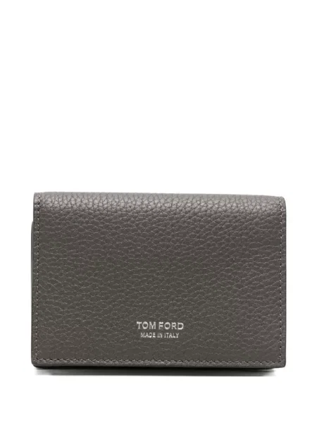 Portofel Tom Ford din piele gri