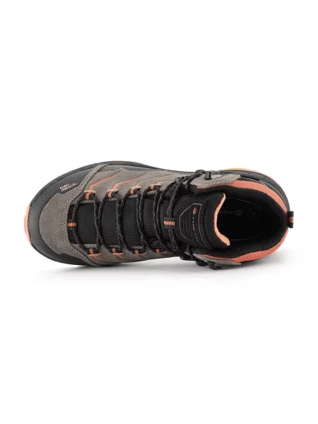 Buty wysokie trekkingowe Alpine Pro Crede Vibram brązowe