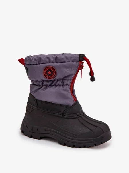 Gyerek csizma Big Star Shoes fekete