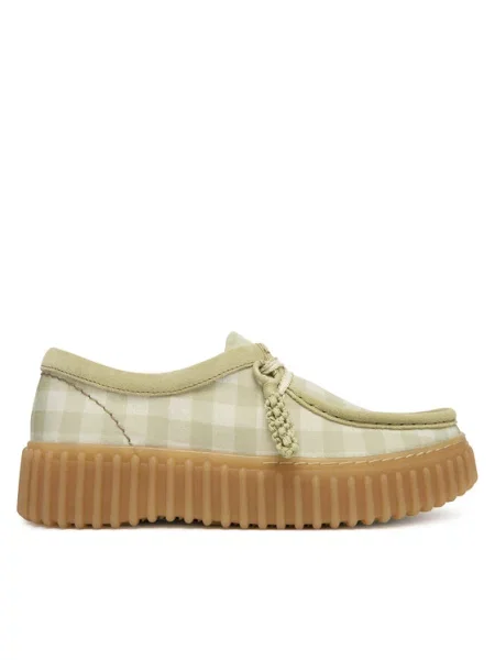 Clarks Pantofi Torhill Bee verde