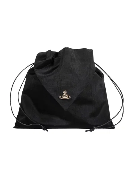 Torebka Vivienne Westwood z wzorem argyle czarna