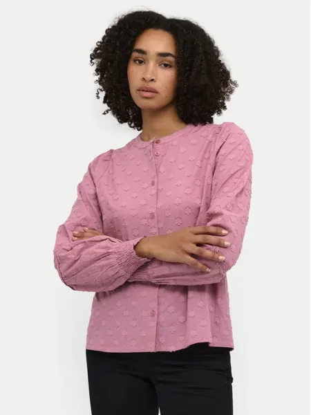 Kaffe Cămașă Enya roz