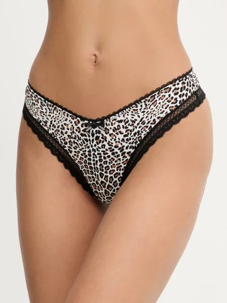 HUGO tanga THONG UNIQUE černé