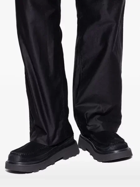 Pantofi loafer Ugg din piele de căprioară cu platformă negru