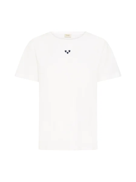 Fransa Tricou FRTALA albastru / lână alb