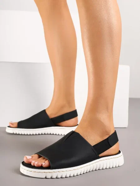Sandale Saruvelle negre