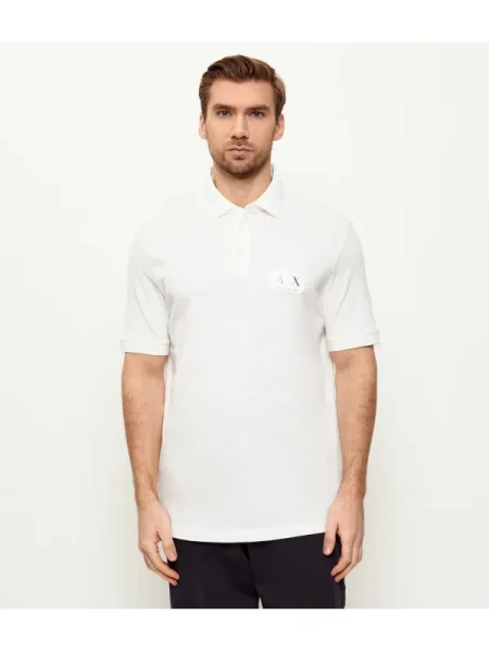 Armani Exchange Polo alb