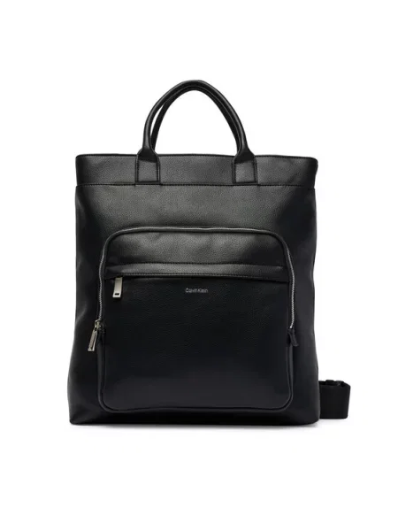 Calvin Klein Torebka Raised Tote czarny